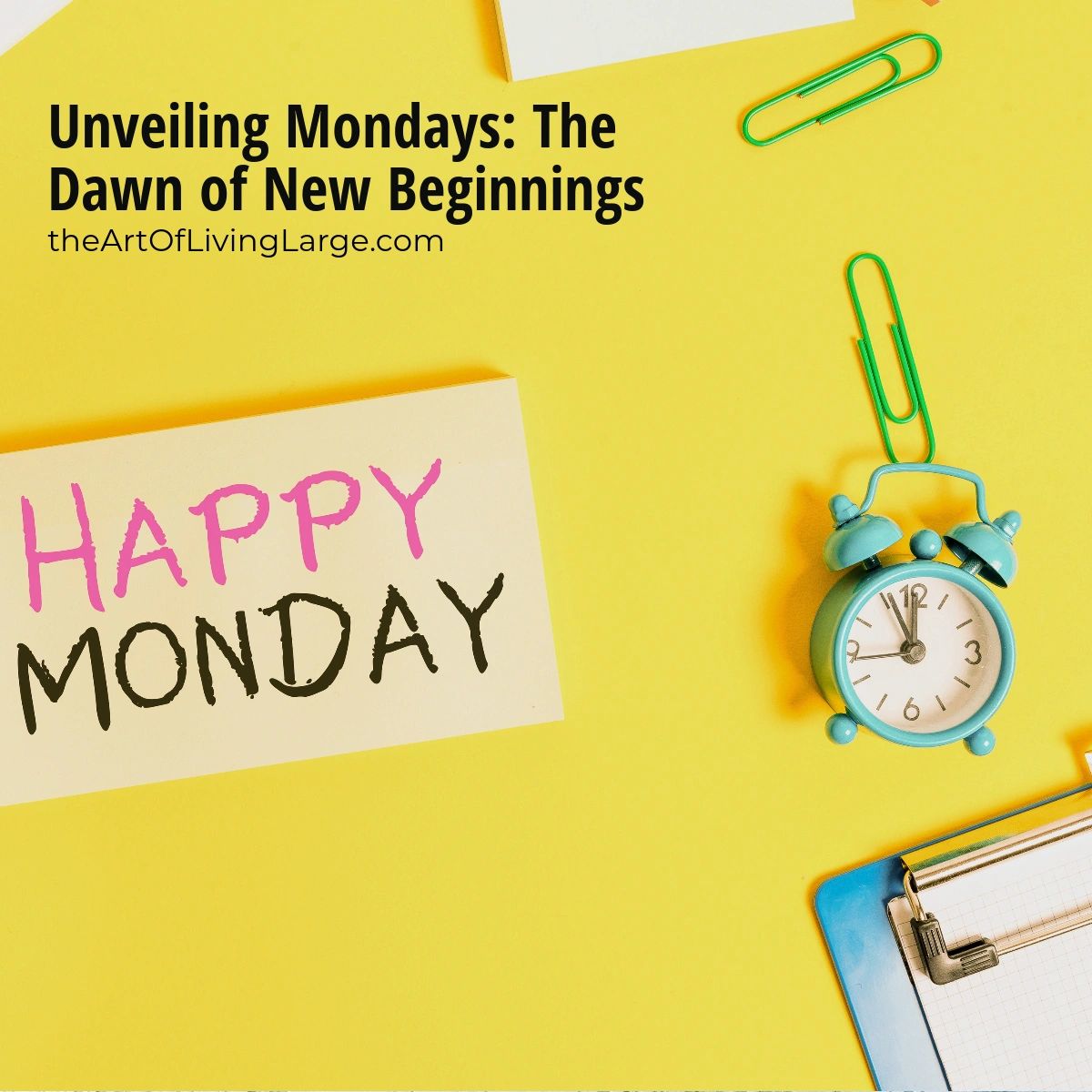 Unveiling Mondays The Dawn Of New Beginnings Unveiling Mondays The Dawn Of New Beginnings